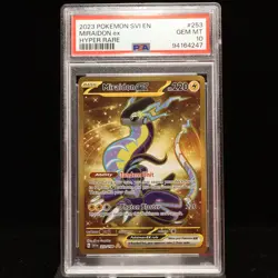 Pokemon TCG - Miraidon ex 253/198 Scarlet & Violet Hyper Rare - PSA 10 GEM MT - Image 2