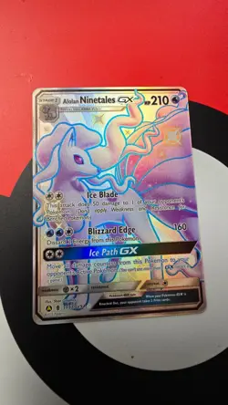 ✨Shiny Alolan Ninetales GX✨ Pokemon Hidden Fates: Shiny Vault SV53/SV94 NM - Image 1