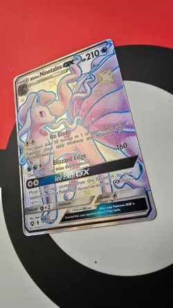 ✨Shiny Alolan Ninetales GX✨ Pokemon Hidden Fates: Shiny Vault SV53/SV94 NM - Image 2