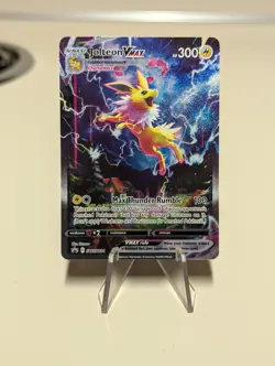 Pokemon SWSH184 Jolteon VMAX Sword & Shield Black Star Promo - Image 1