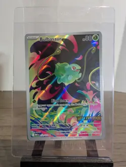 Pokemon Bulbasaur 133/132 English Mega Evolution Stamped Promo SEALED - Image 1