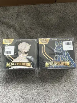 Pokemon TCG Mega Evolutions Lucario & Gardevoir ETB SET - New & Sealed - In Hand - Image 1
