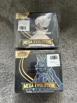 Pokemon TCG Mega Evolutions Lucario & Gardevoir ETB SET - New & Sealed - In Hand - Image 2