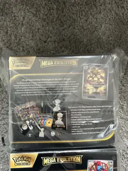 Pokemon TCG Mega Evolutions Lucario & Gardevoir ETB SET - New & Sealed - In Hand - Image 3