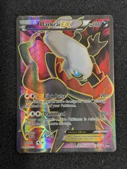 Pokemon TCG Darkrai ex 118/122 XY Breakpoint Full Art Ultra Rare FRESH FROM PACK - Image 1