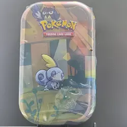 2020 Pokemon TCG Collectors Galar Pal Mini Tin Sobble Art NEW SEALED Small Dent - Image 1