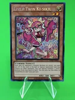 Yu-Gi-Oh Quarter Century Stampede Live Twin Ki-sikil Secret Rare RA04-EN035 NM!! - Image 1