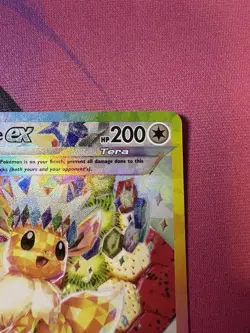 Eevee ex 174 SPC Promo - SV: Scarlet & Violet - Near Mint NM - Pokemon Card TCG - Image 3