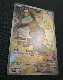 Pokemon TCG Eevee 173 (Pokemon Center Exclusive) SV Promo Cards Holo - Image 3