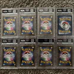 PSA 10 Eevee Heroes V SA SR Complete Set Full Art Pokemon Card Japanese Umbreon - Image 2