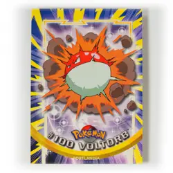 Topps - Pokemon - Voltorb - Non Holo - #100 - Series 2 Card - Image 1