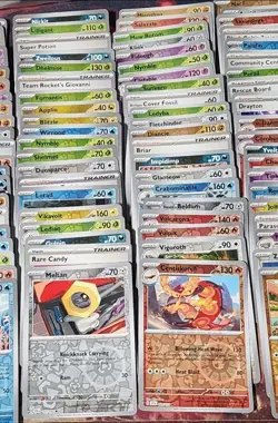 100 Reverse holo Pokemon cards random sets end of 2024 mostly 2025 - Image 3