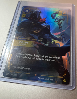 Riftbound Viktor Leader Champion English card 246/298 - Image 3