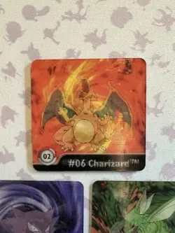 Vintage Pokemon Action Flipz 3D Lenticular Cards Lot Of 5, Charizard, Gengar Etc - Image 4
