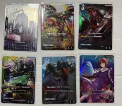 15 Card Gundam Dual Impact LR+ R+ C+ LR Lot See Pictures - Image 2