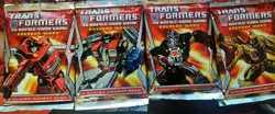 TRANSFORMERS 3D BATTLE CARD ENERGON WARS GAME 10 packs - Image 1
