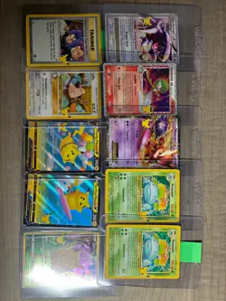 Pokemon TCG Celebrations Lot Of 10 Cards - Mewtwo, Venusaur, Pikachu (All NM) - Image 1