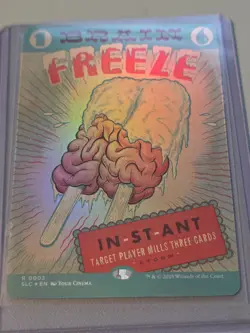 Brain Freeze Foil, An Encyclopedia of Magic Secret Lair, NM - Image 1