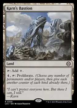 Karn's Bastion Commander: The Lost Caverns of Ixalan NM MTG Non-Foil - Image 1
