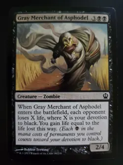 Gray Merchant of Asphodel NM Theros MTG FREE SHIPPING - Image 1