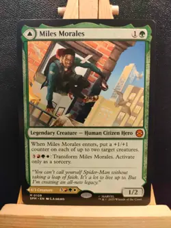 Miles Morales / Ultimate Spider-Man - Marvel's Spider-Man - Mythic - NM - MTG - Image 1