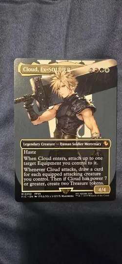 Cloud, Ex-SOLDIER (Borderless) Commander: Final Fantasy Regular - Image 1