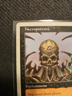 MTG Necropotence Fifth Edition HP - Image 3