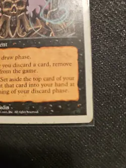 MTG Necropotence Fifth Edition HP - Image 5