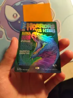 MTG Koma, Cosmos Serpent SLD #1765 RAINBOW FOIL Mythic NM Secret lair monstrous - Image 4
