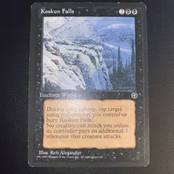 English - MTG Koskun Falls - LP - Reserved List - Homelands - Image 1