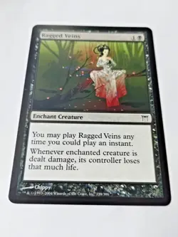 MTG Ragged Veins Champions of Kamigawa 139/306 Regular Common - Uncirculated - Image 2