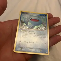 Pokemon WOOPER 81/109 HOLO STAMPED | LP+ | EX Team Rocket | 2004 - Image 3