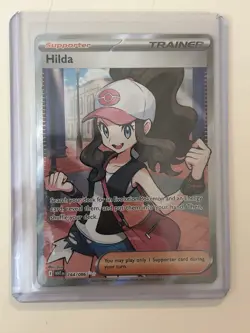 Hilda 164/086 Pokemon TCG White Flare Full Art Ultra Rare NM - Image 2