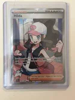 Hilda 164/086 Pokemon TCG White Flare Full Art Ultra Rare NM - Image 3