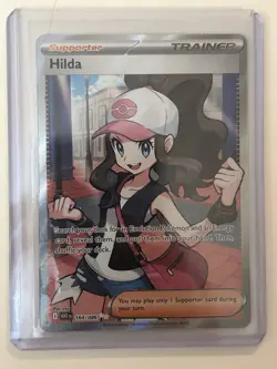 Hilda 164/086 Pokemon TCG White Flare Full Art Ultra Rare NM - Image 4