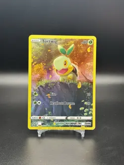 2023 POKEMON TURTWIG #GG31 CROWN ZENITH GALARIAN GALLERY FULL ART HOLO - NM - Image 5