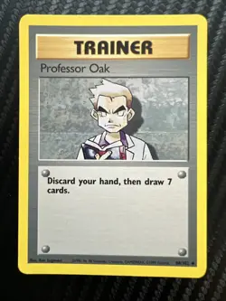 Pokemon Professor Oak 88/102 ENG Uncommon Base Set 1999 - Image 1
