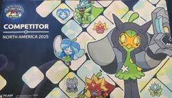 2025 NAIC Pokemon TCG Regional Competitors Playmat - Image 1