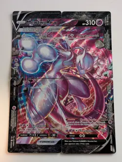 Mewtwo V-Union SWSH159, 160, 161, 162 (Set of 4) Pokemon TCG VLP - Image 1