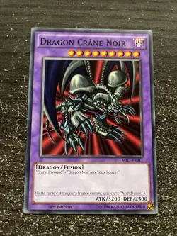 CARTE YU-GI-OH! DRAGON CRANE NOIR 1ST MIL1-FR011 NEUF/MINT - Image 1