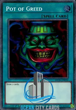 Yugioh Pot of Greed 1st Starlight Rare MP25-EN050 - Image 3