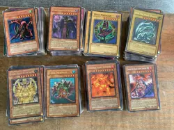 Huge Lot of 500+ Vintage 1996 Yu-Gi-Oh Cards Yugioh - Image 1