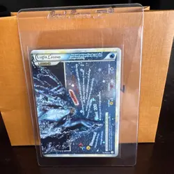 Pokemon Lugia Legend HeartGold SoulSilver Holo Card 114/123 Bottom - Image 3