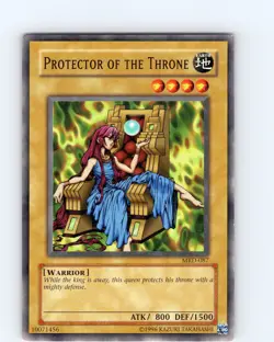 Yu-Gi-Oh TCG Protector Of The Throne MRD-087 Unlimited Common Card Played LP - Image 1