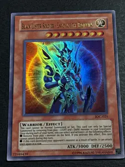 Black Luster Soldier Envoy of the Beginning IOC-025 Unlimited Yu-Gi-Oh Card MP - Image 1