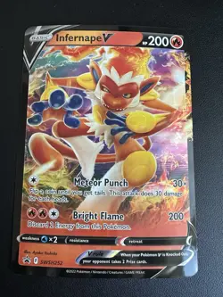 Infernape V SWS252 Jumbo Cards Holo - Image 1