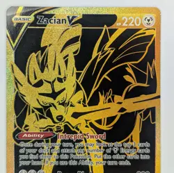 Zacian V SWSH076 Black Star Promo Sealed Pokemon TCG Card - Image 2