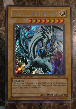 Blue-Eyes White Dragon BPT-003 2002 Collectors Tin Limited Edition Vintage Card - Image 1