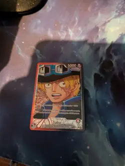 One Piece TCG OP13-004 Sabo Alt Art Leader AA Card Game CCG English - Image 1