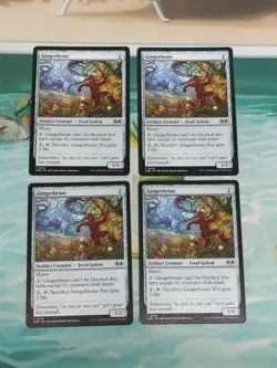 4x Gingerbrute - NM - Wilds of Eldraine - MTG - Image 1